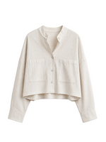 Load image into Gallery viewer, camisa crop sustentable de algodon
